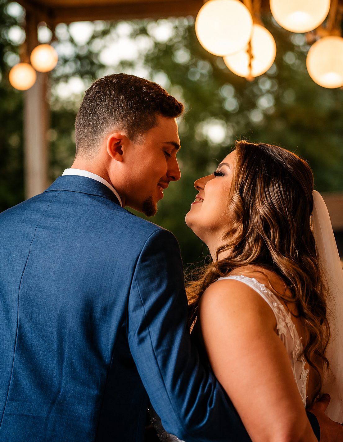 Casal na recepção